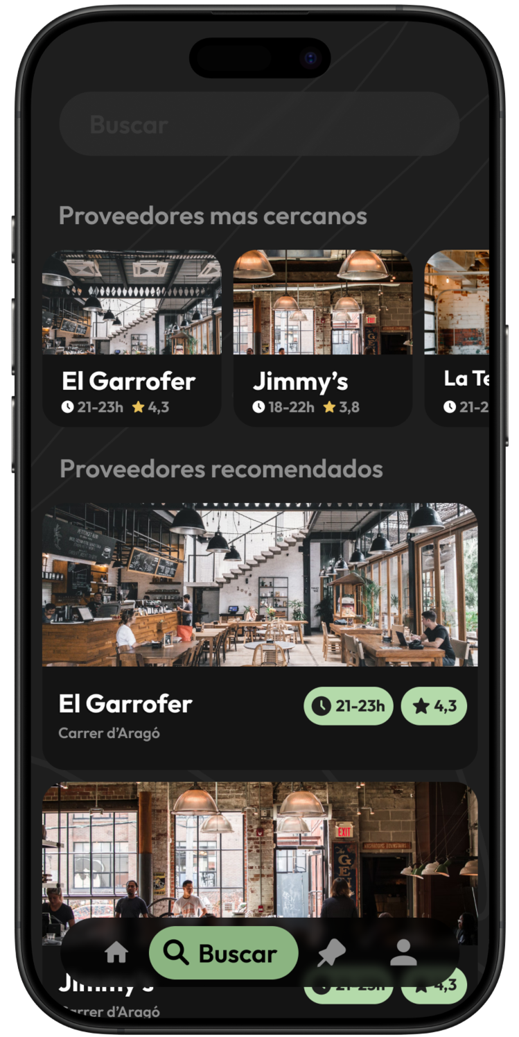 FoodLink Overview Mockups